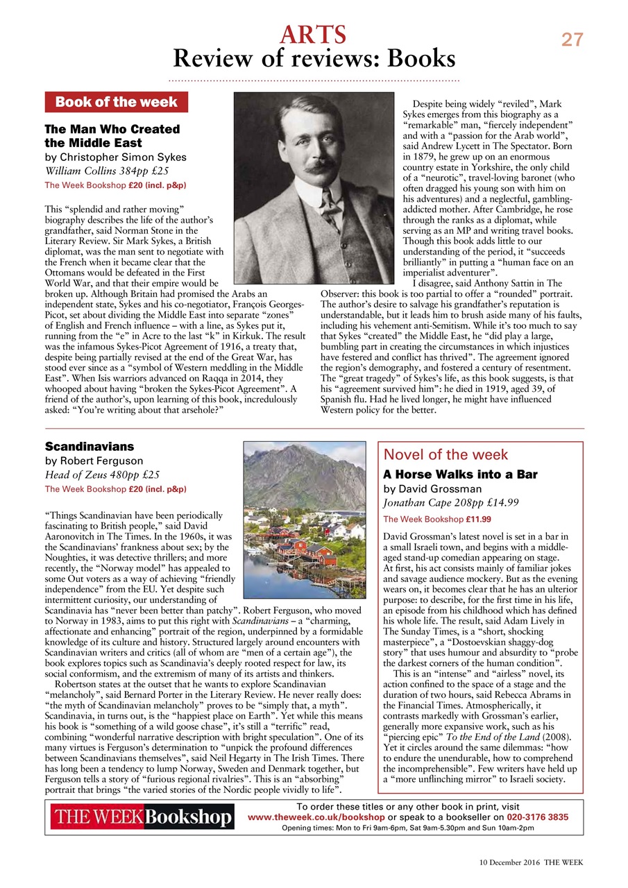 The Week Preview Pages