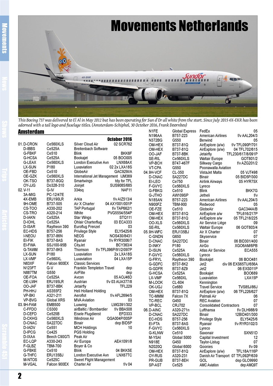 Scramble Magazine Preview Pages
