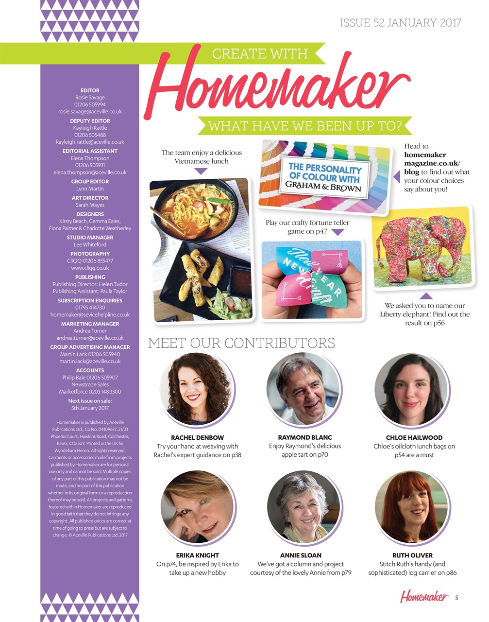 Homemaker Preview Pages