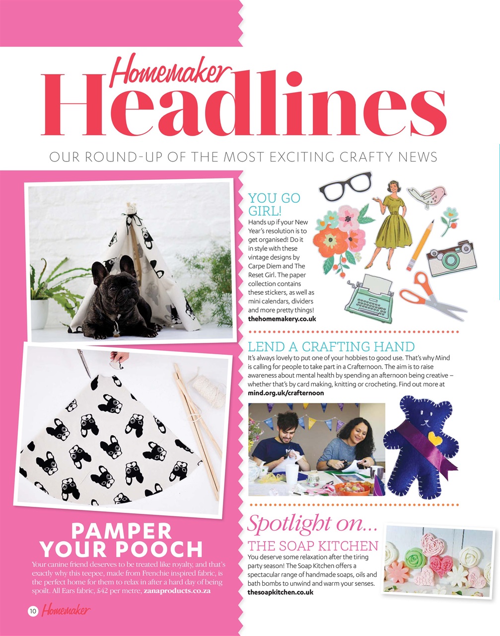 Homemaker Preview Pages