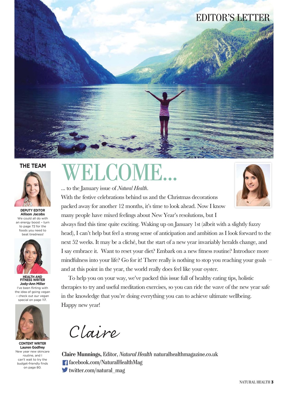 Natural Health Preview Pages