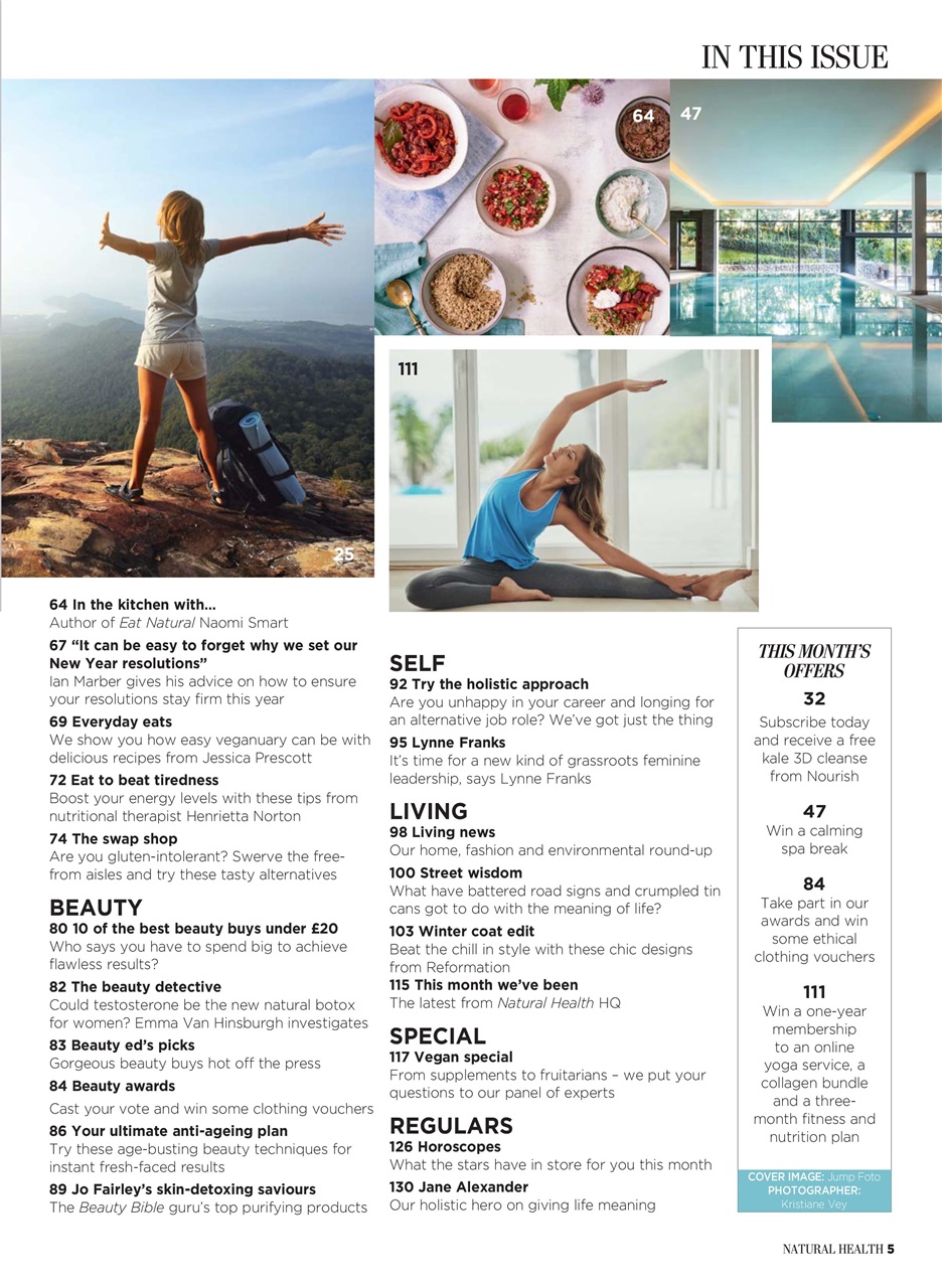 Natural Health Preview Pages