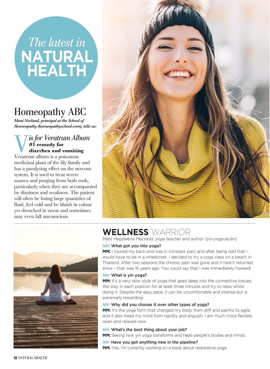 Natural Health Preview Pages