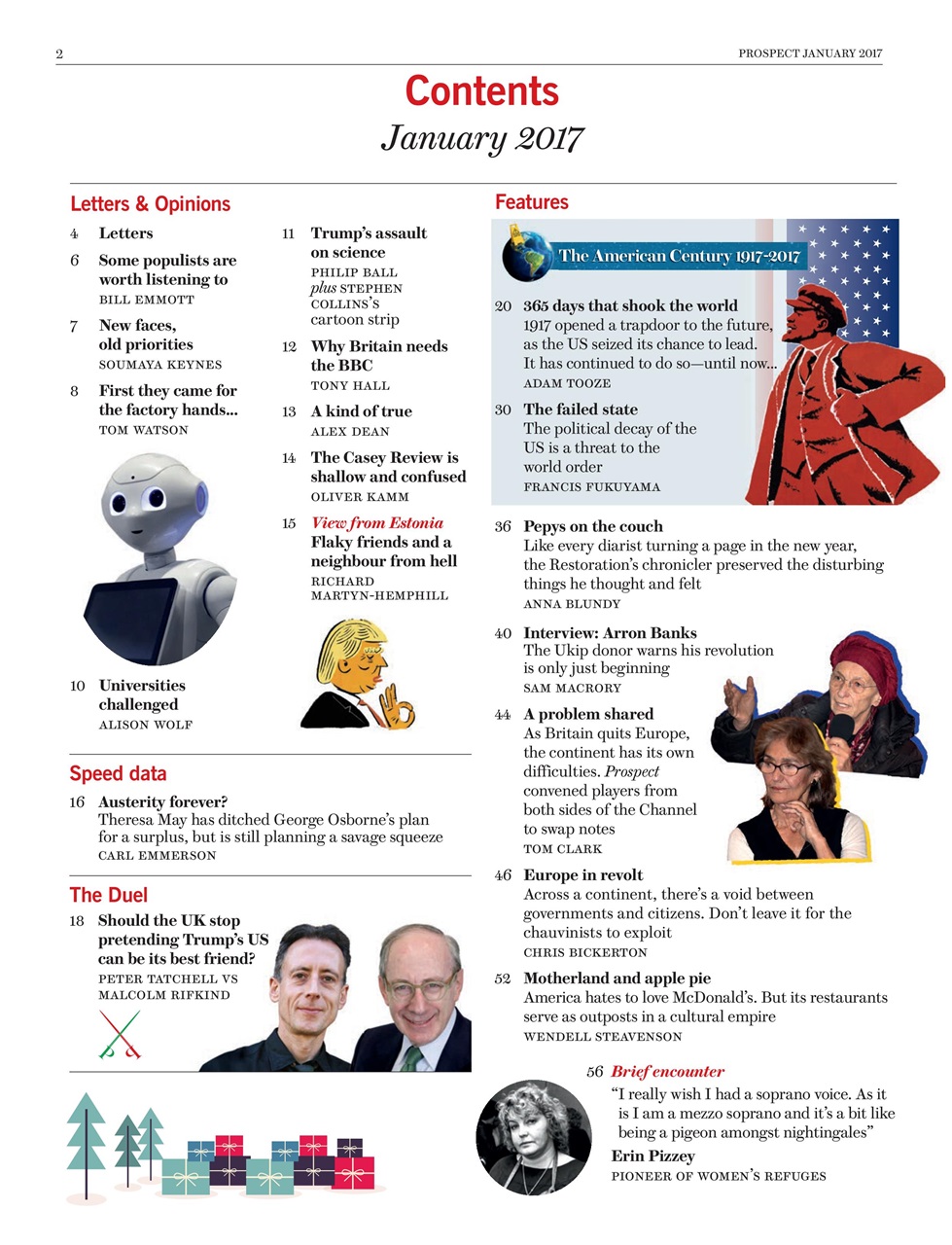 Prospect Magazine Preview Pages