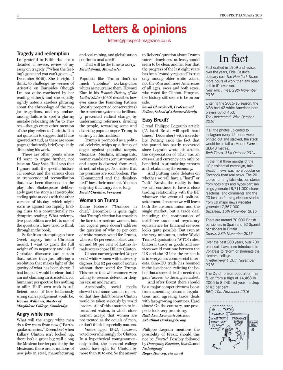 Prospect Magazine Preview Pages