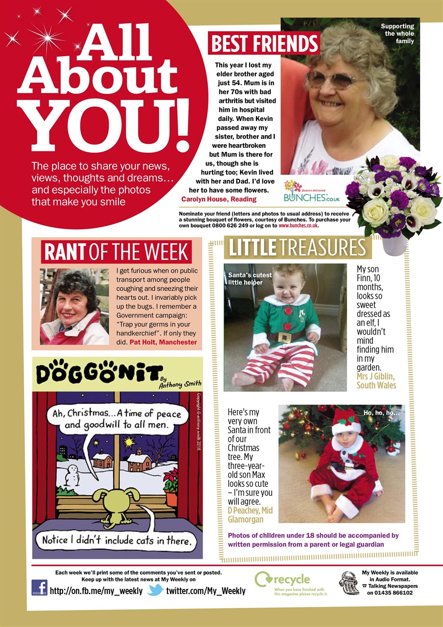 My Weekly Preview Pages