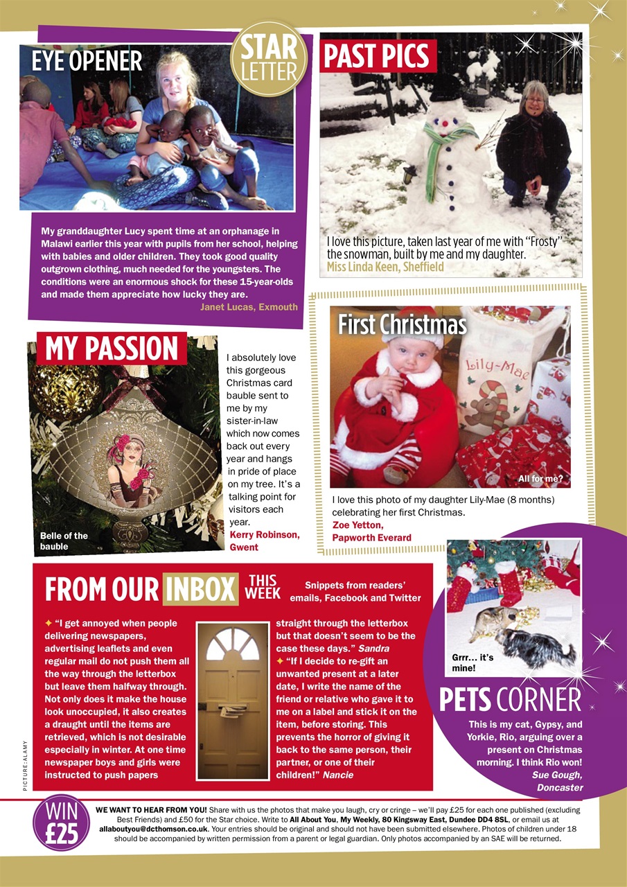 My Weekly Preview Pages