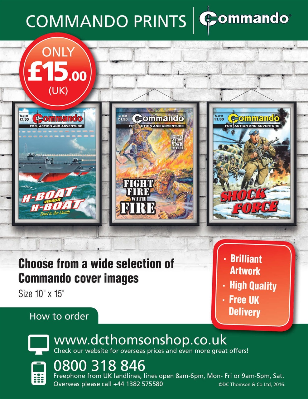 Commando Preview Pages