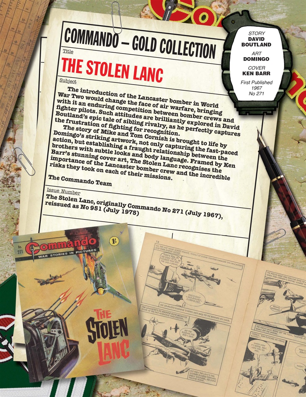 Commando Preview Pages