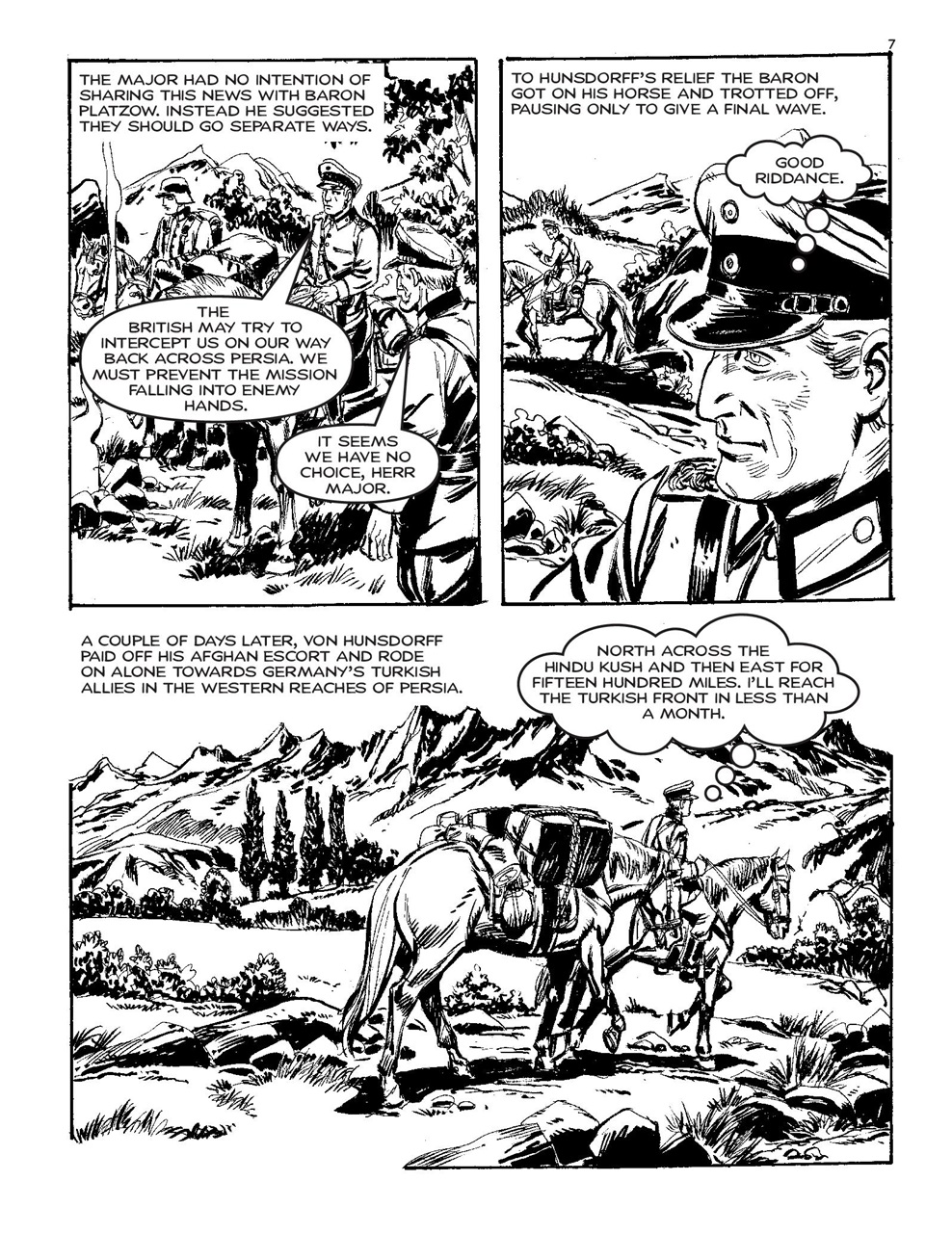 Commando Preview Pages