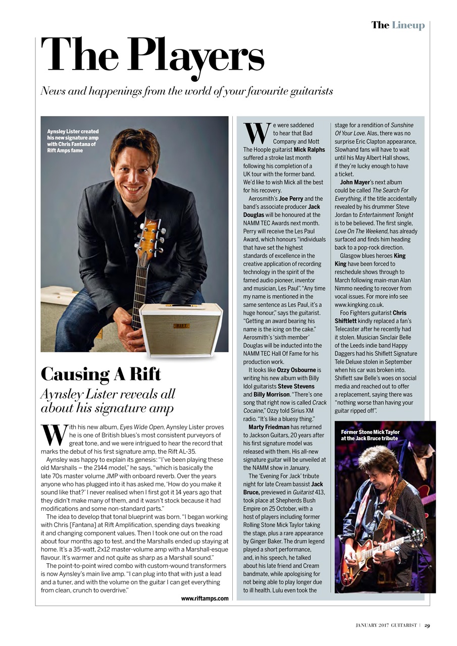 Guitarist Preview Pages