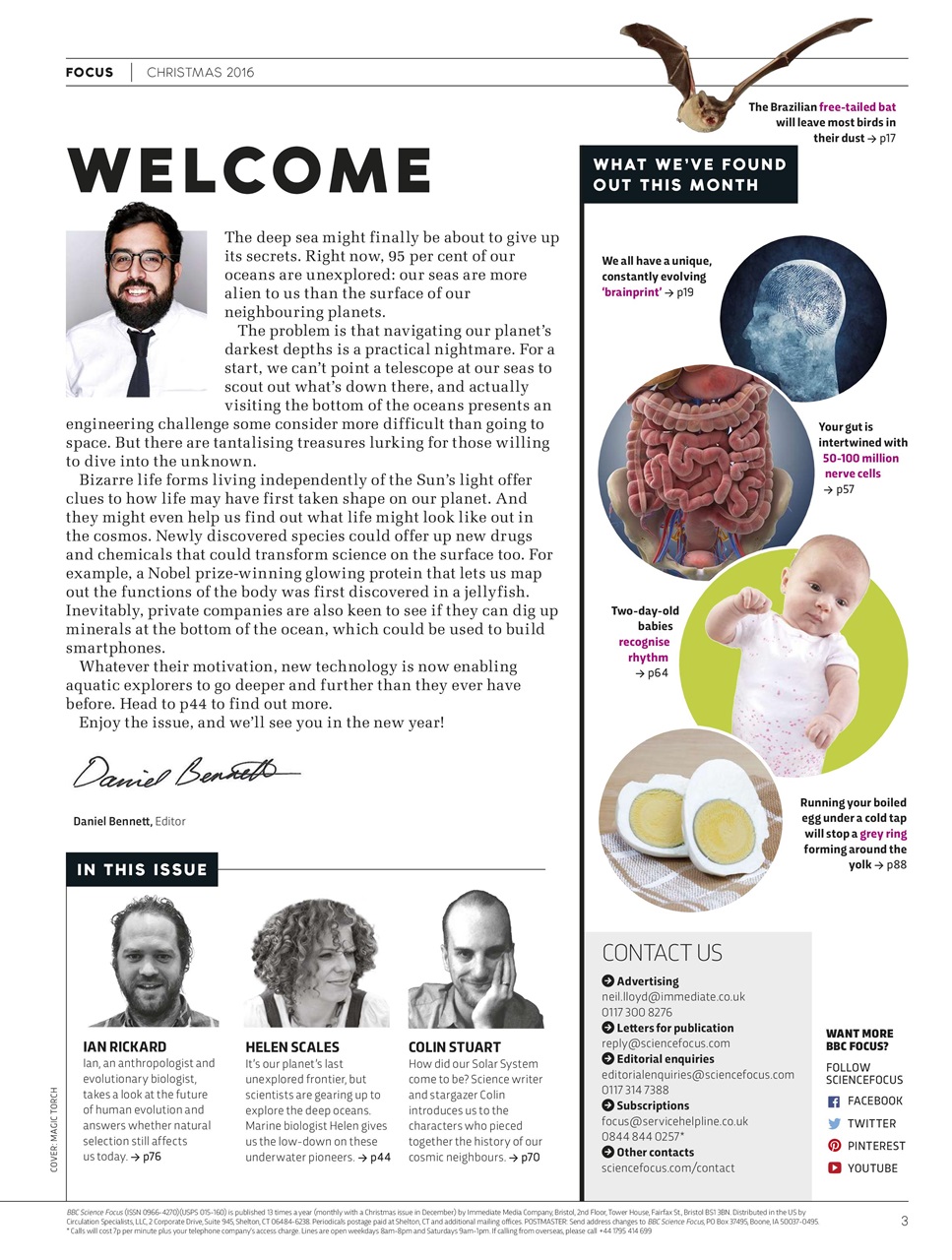 BBC Science Focus Magazine Preview Pages