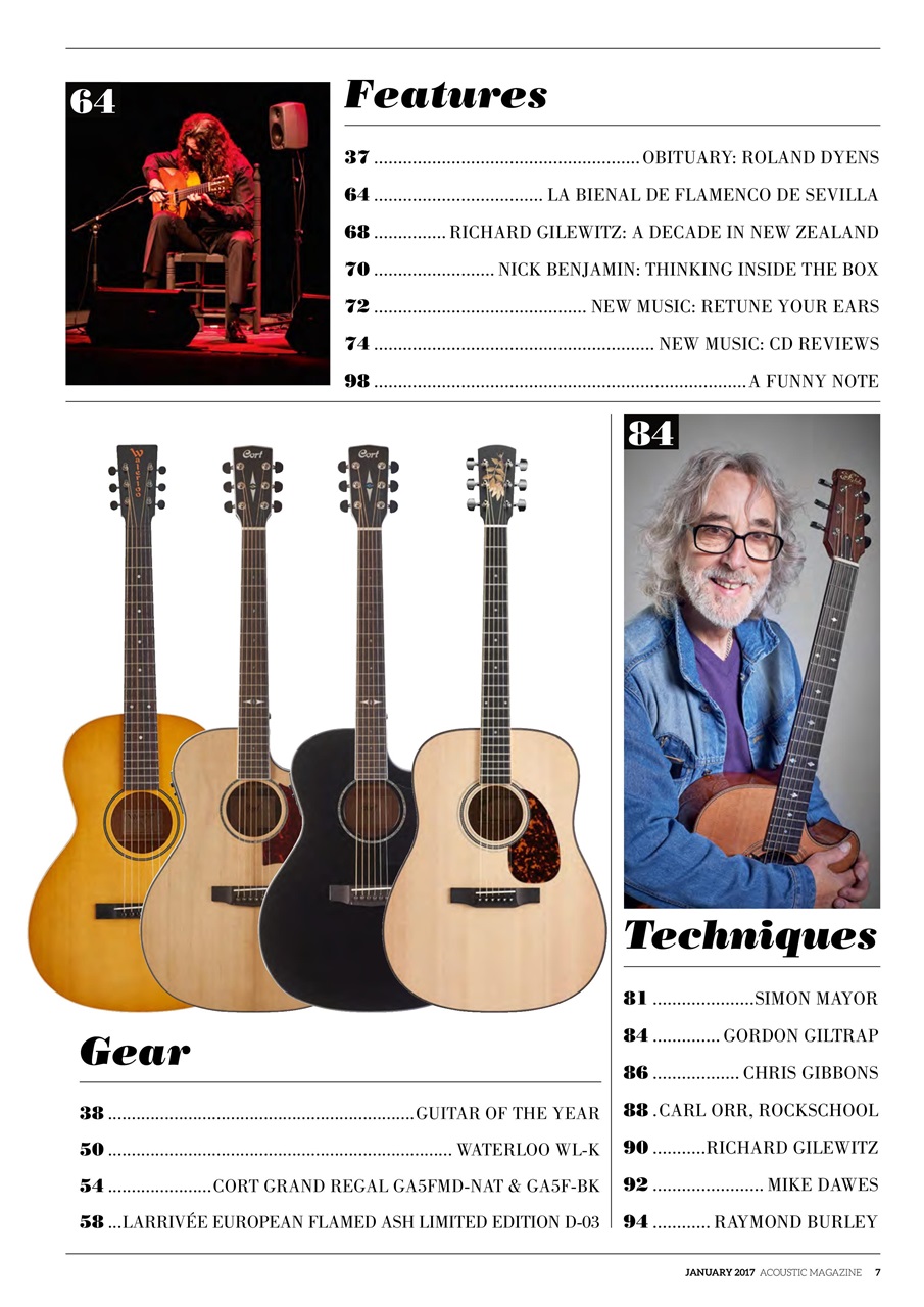 Acoustic Preview Pages