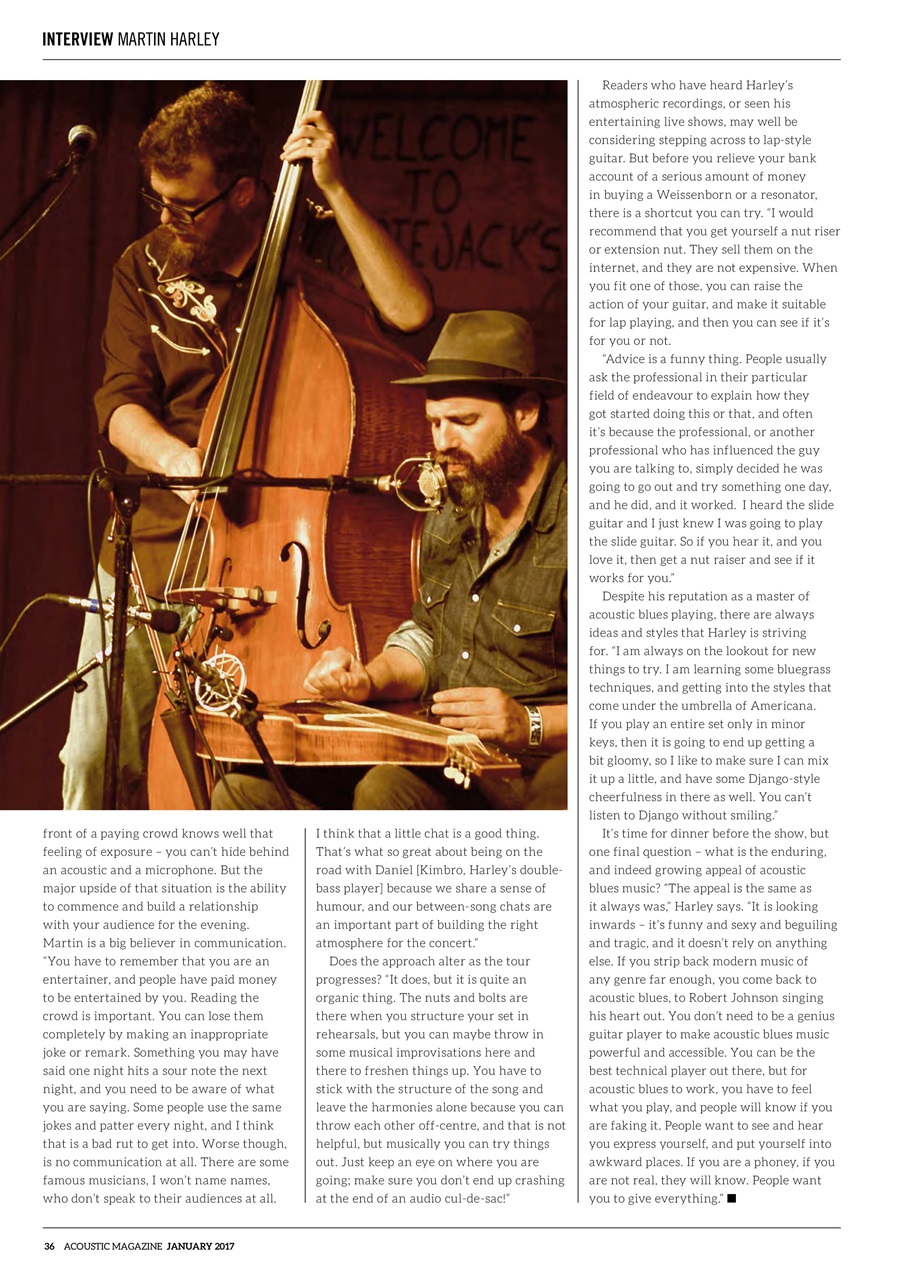 Acoustic Preview Pages