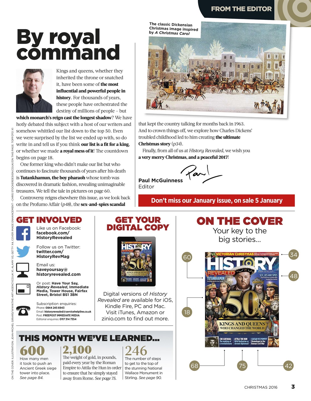 BBC History Revealed Magazine Preview Pages