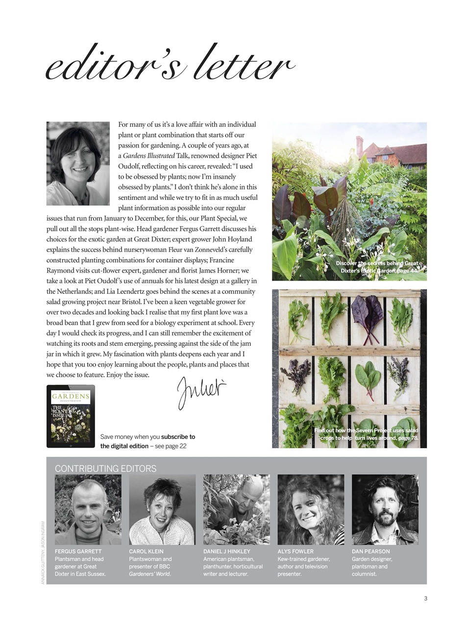 Gardens Illustrated Preview Pages