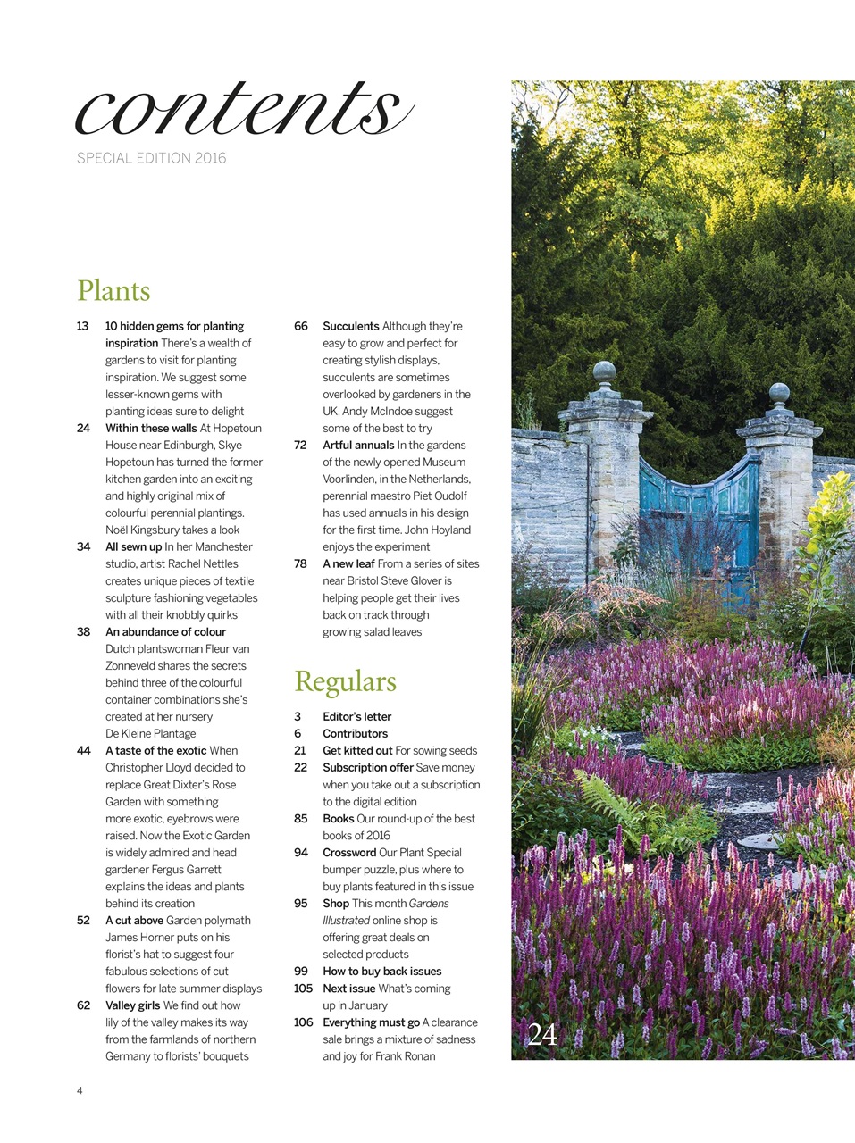 Gardens Illustrated Preview Pages