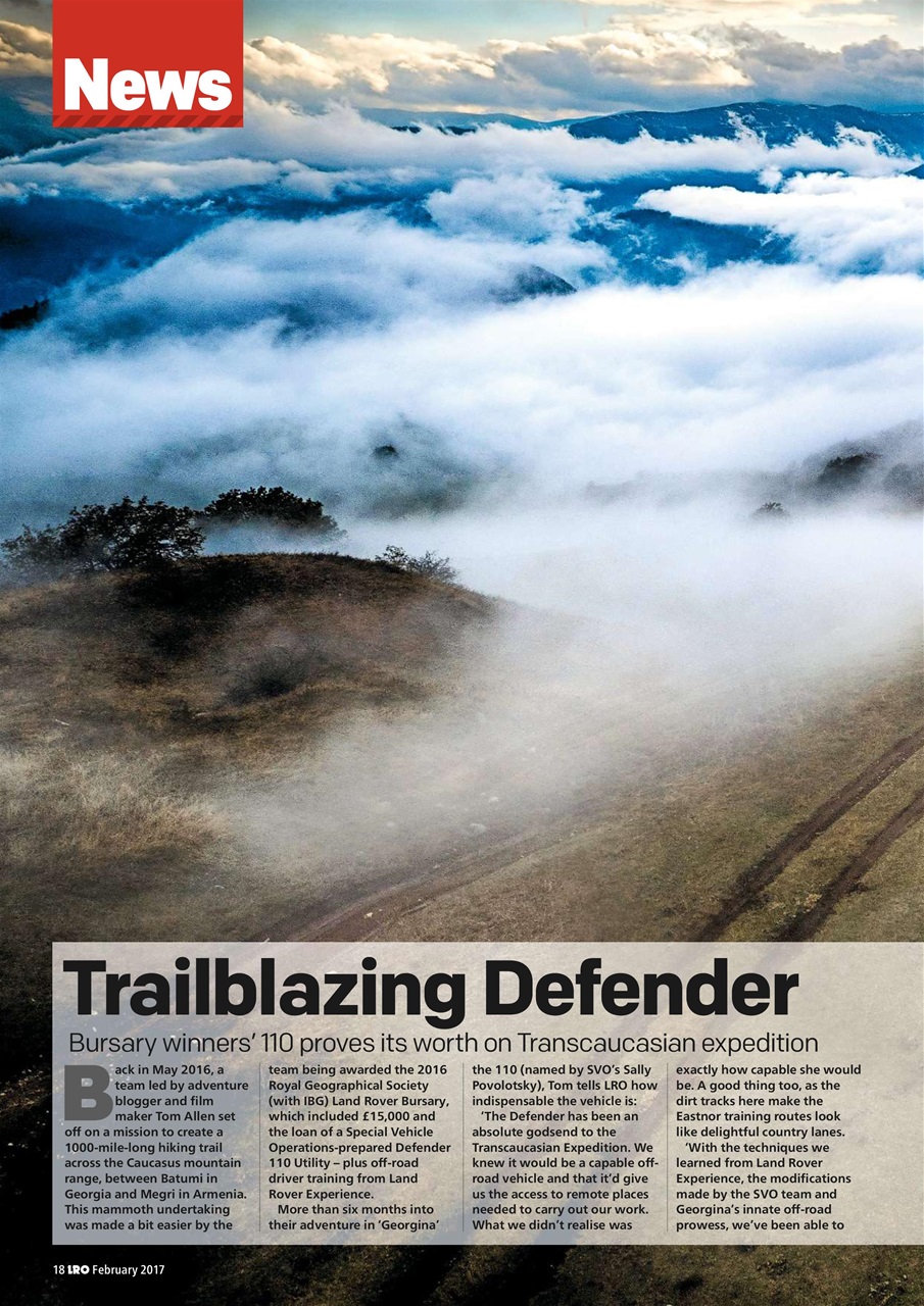 Land Rover Owner Preview Pages