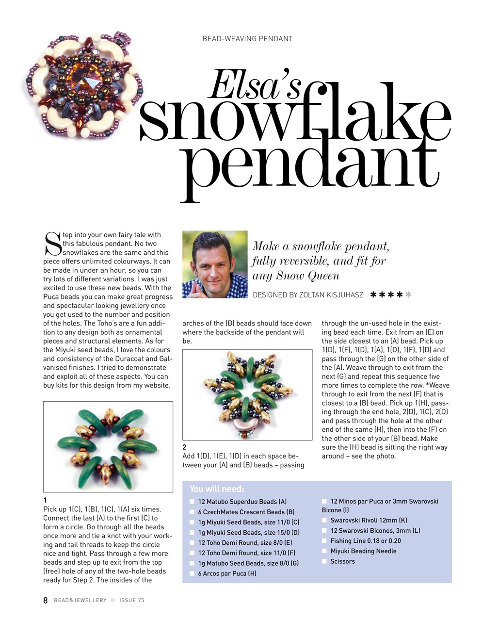 Bead & Jewellery Magazine Preview Pages