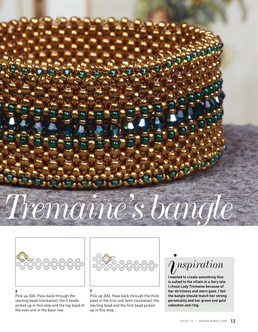 Bead & Jewellery Magazine Preview Pages