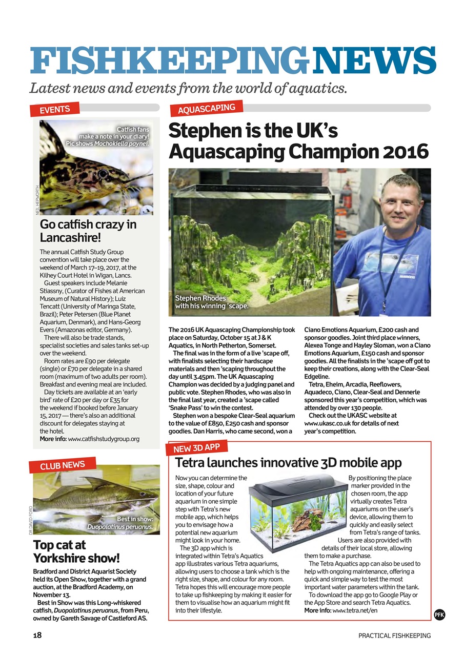 Practical Fishkeeping Preview Pages