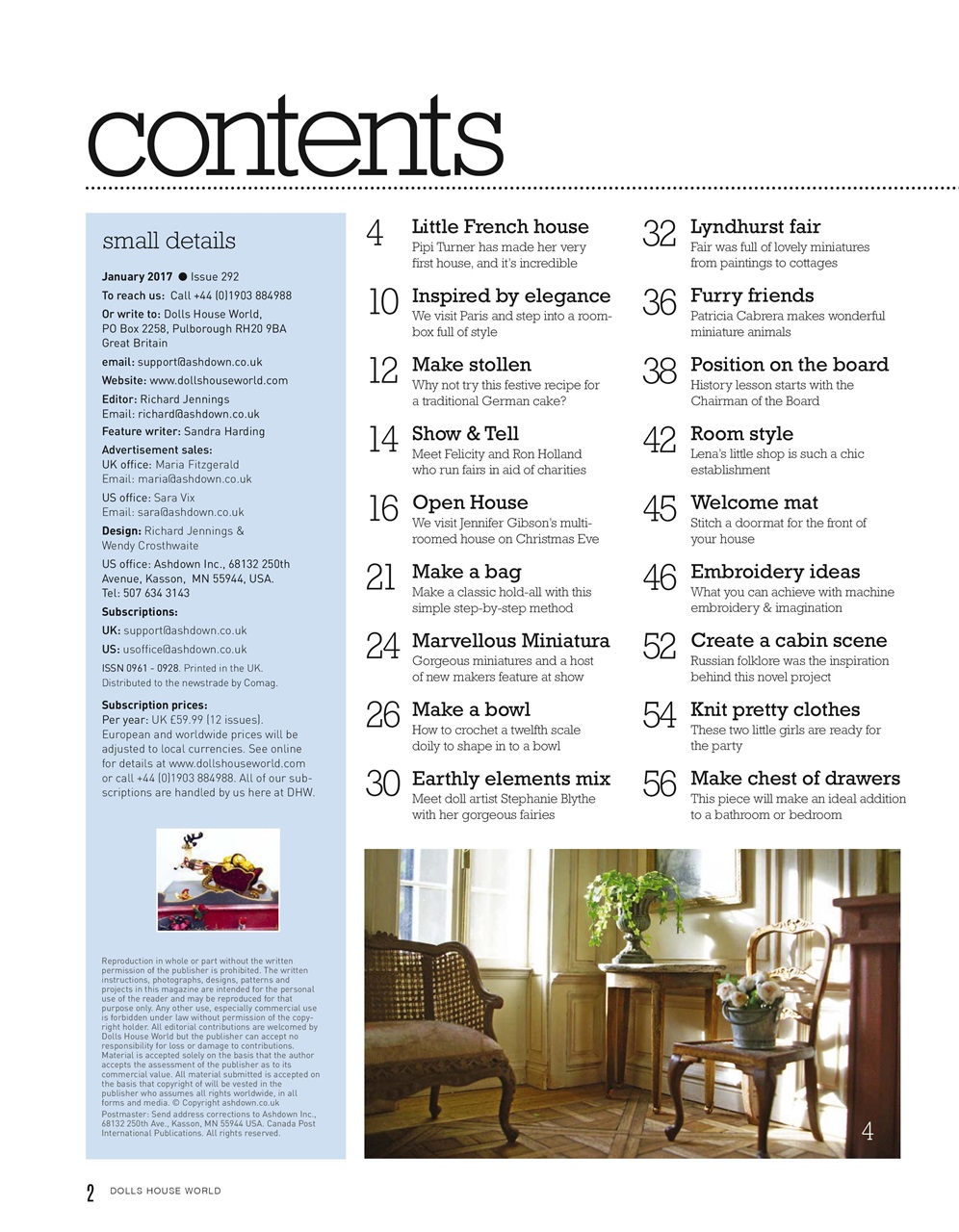 Dolls House World Preview Pages