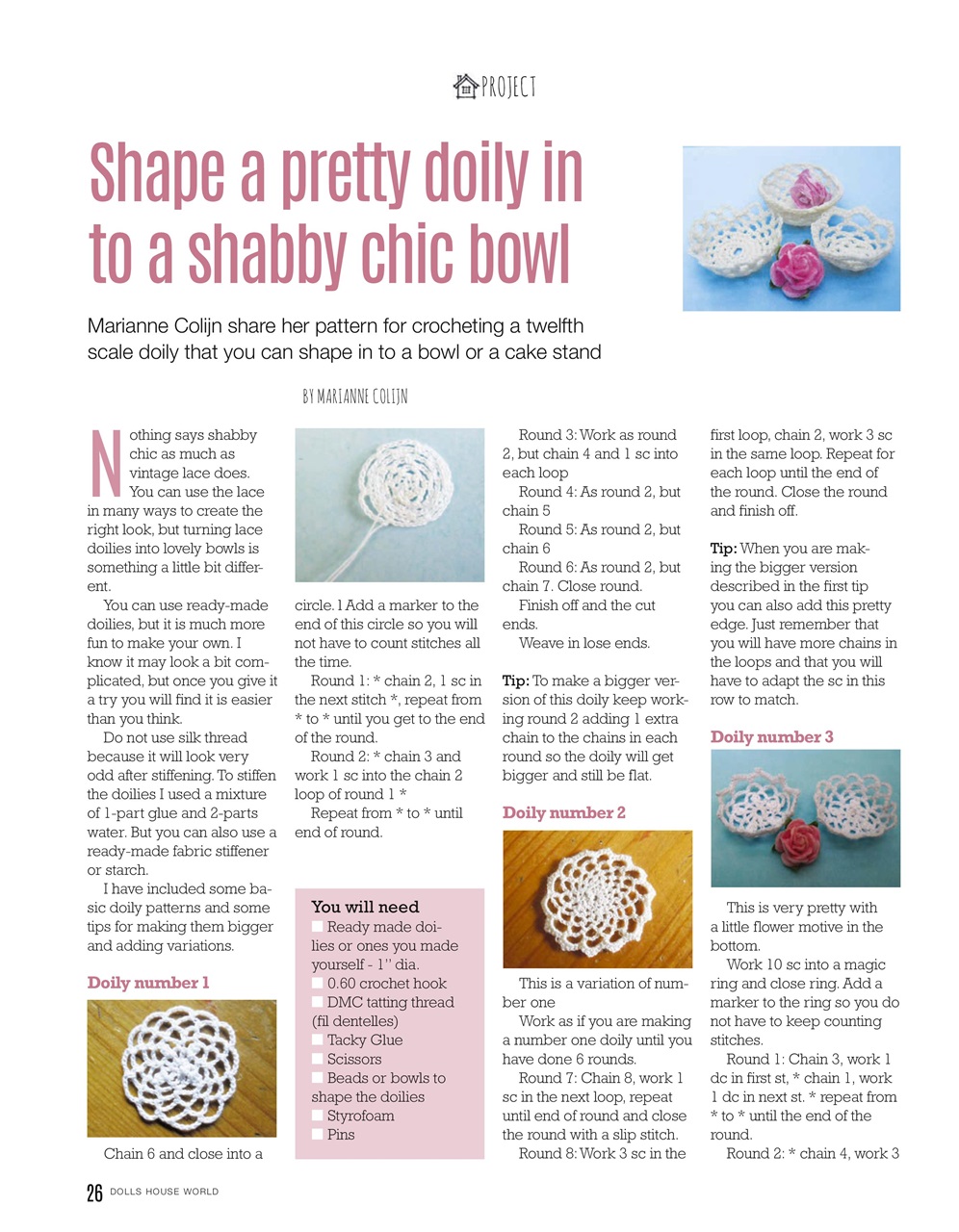 Dolls House World Preview Pages