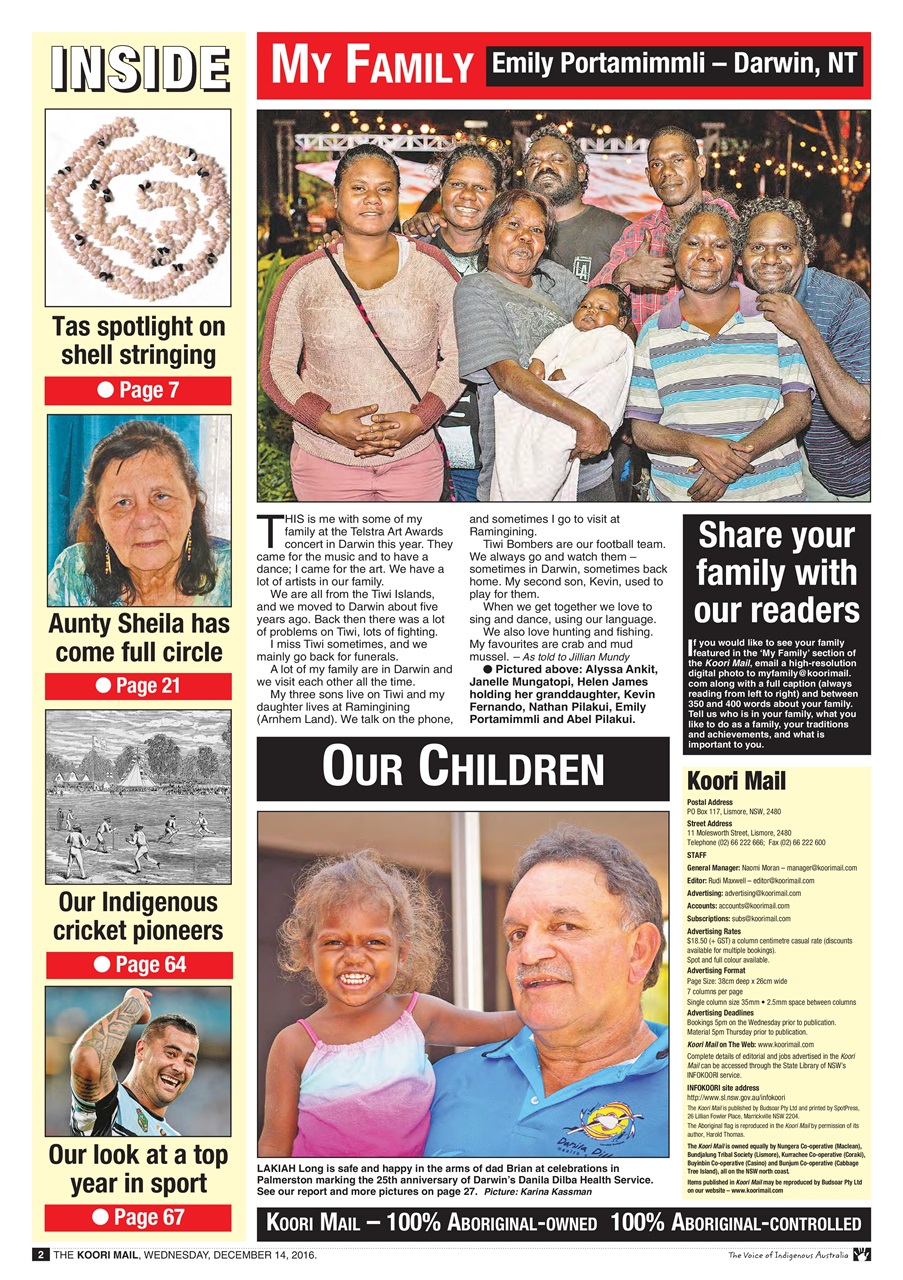 Koori Mail Preview Pages