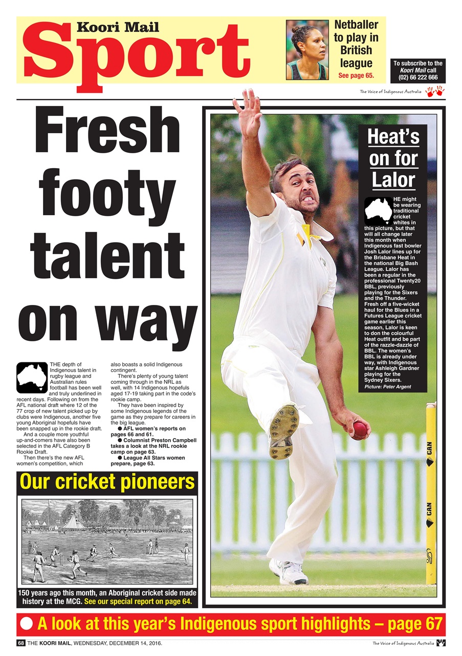 Koori Mail Preview Pages