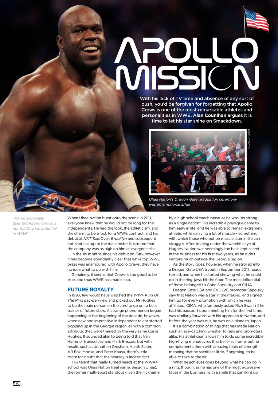 Wrestletalk Magazine Preview Pages