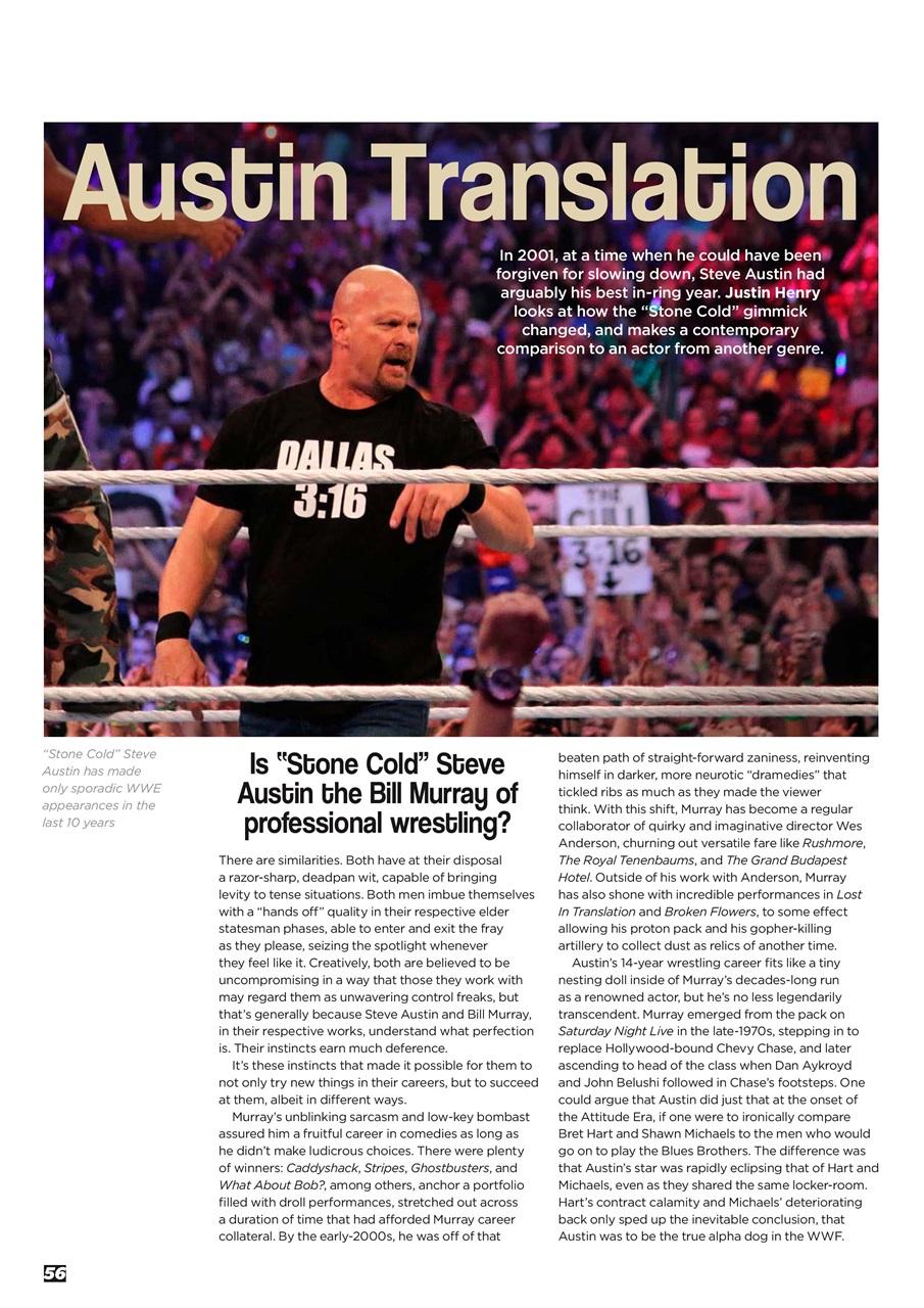 Wrestletalk Magazine Preview Pages