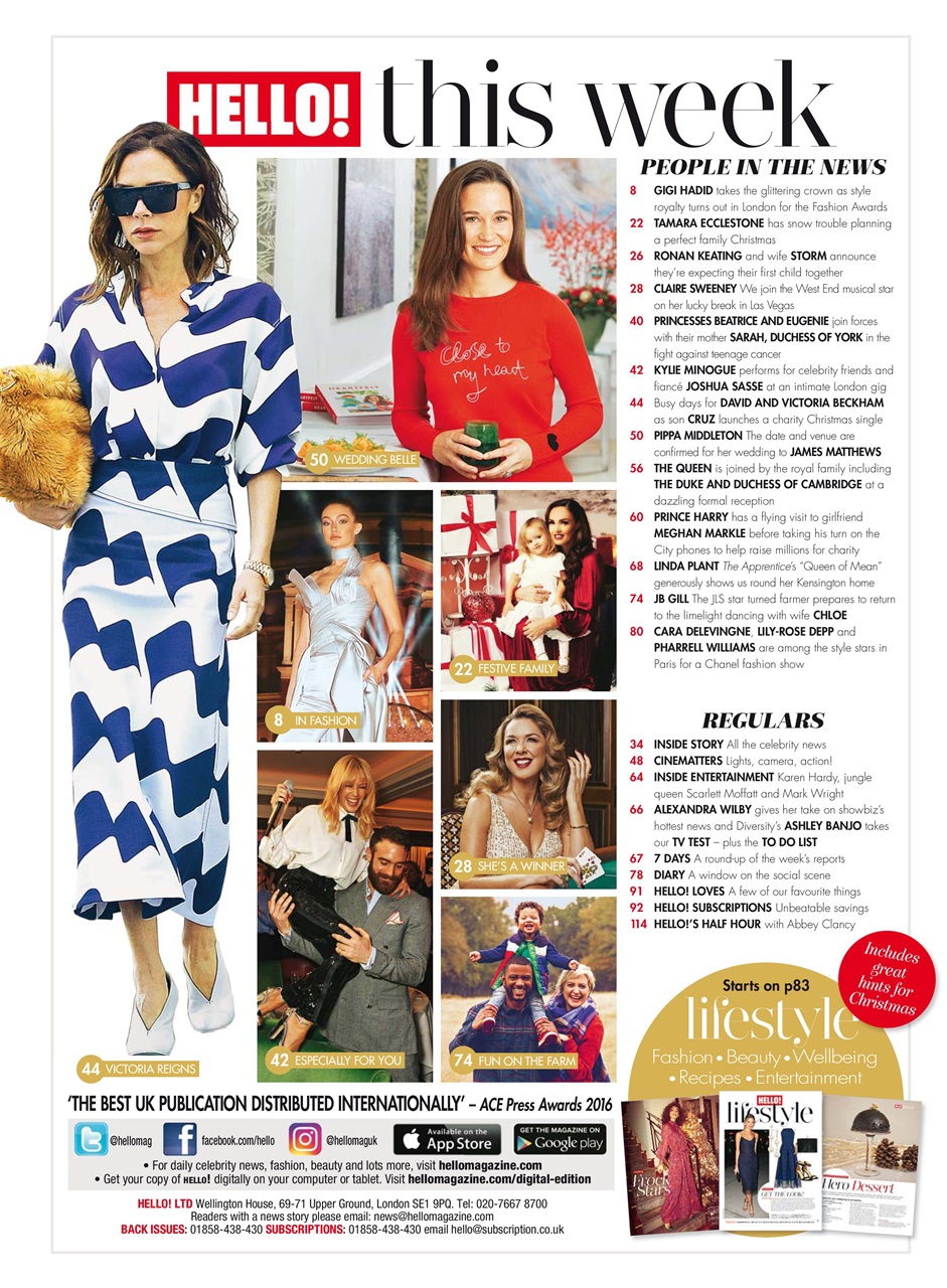 Hello! Magazine Preview Pages