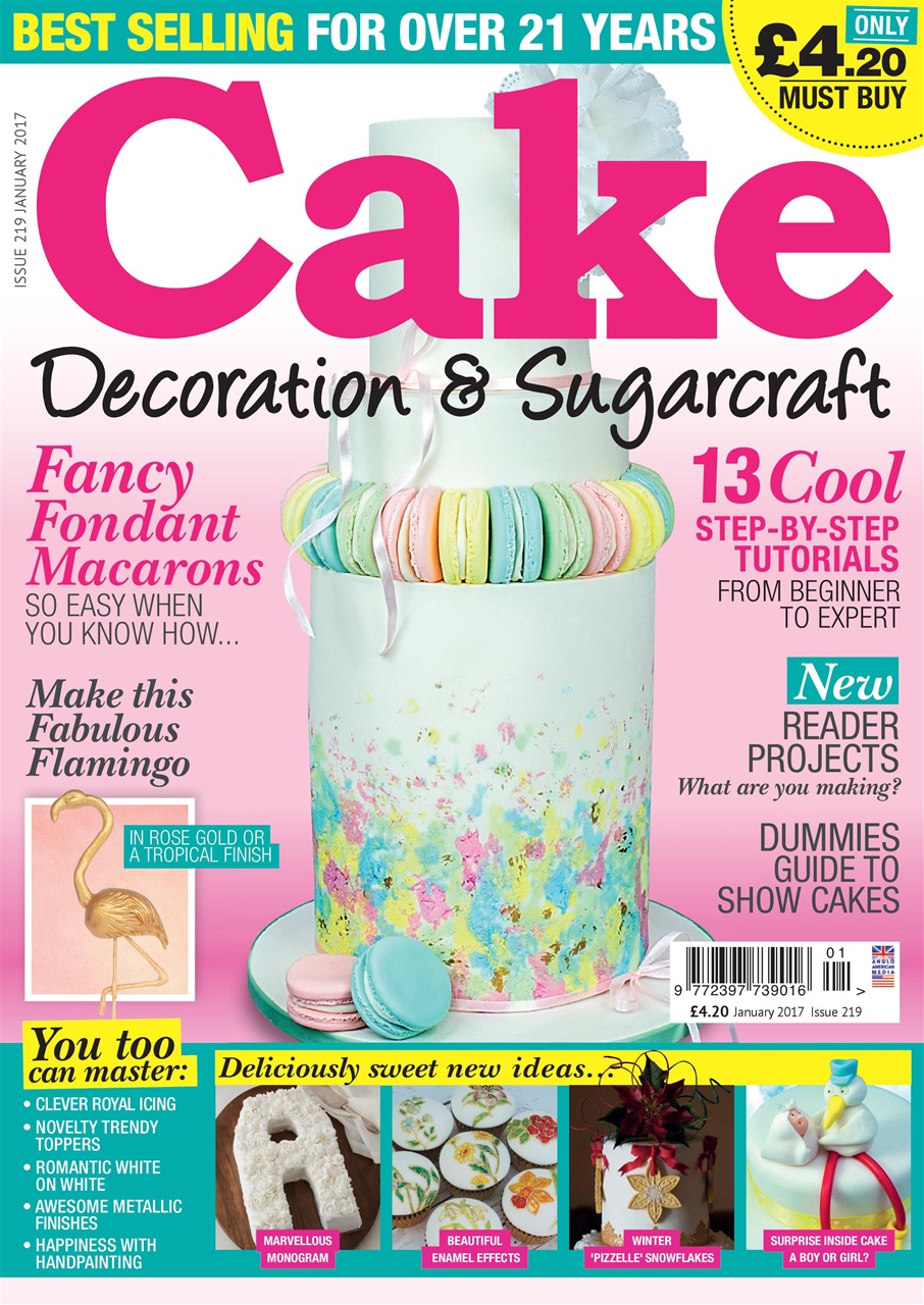Cake Decoration & Sugarcraft Magazine Preview Pages