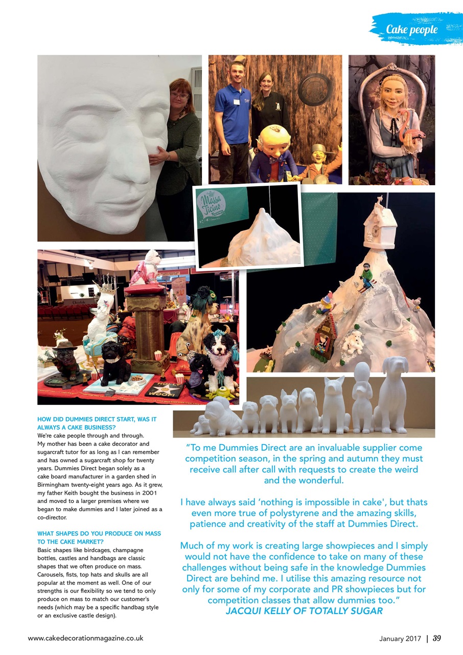 Cake Decoration & Sugarcraft Magazine Preview Pages