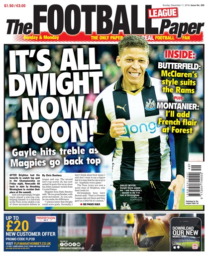The Football League Paper issue 