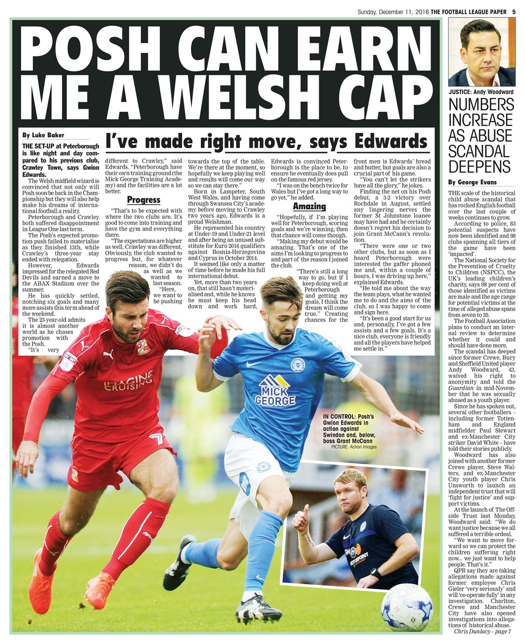 The Football League Paper Preview Pages