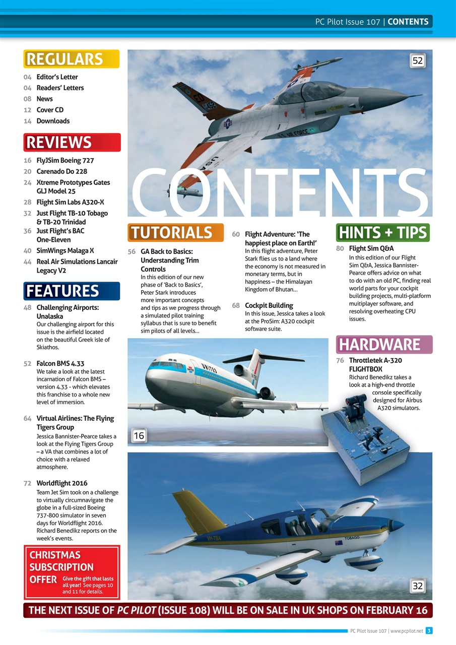 PC Pilot Preview Pages