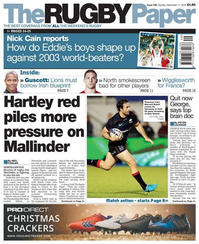 The Rugby Paper issue 11th December 2016