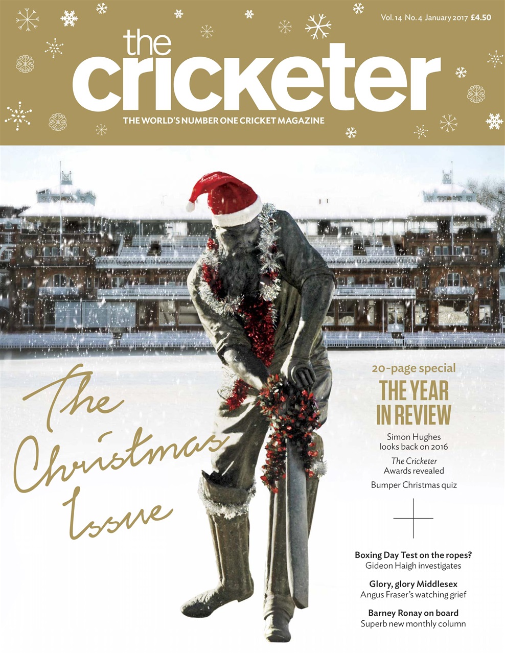 The Cricketer Magazine Preview Pages
