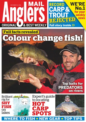 Anglers Mail issue 13th December 2016