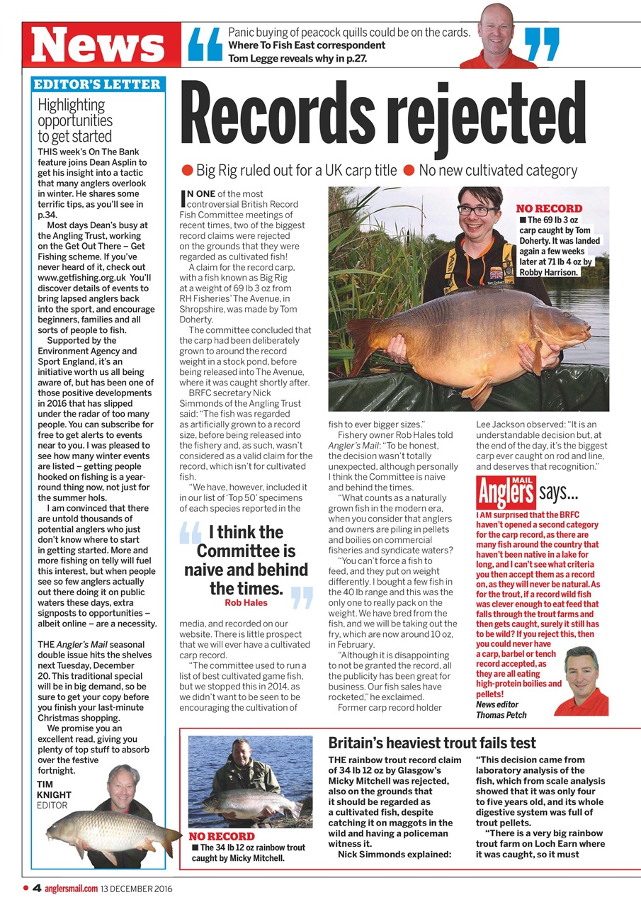 Anglers Mail Preview Pages
