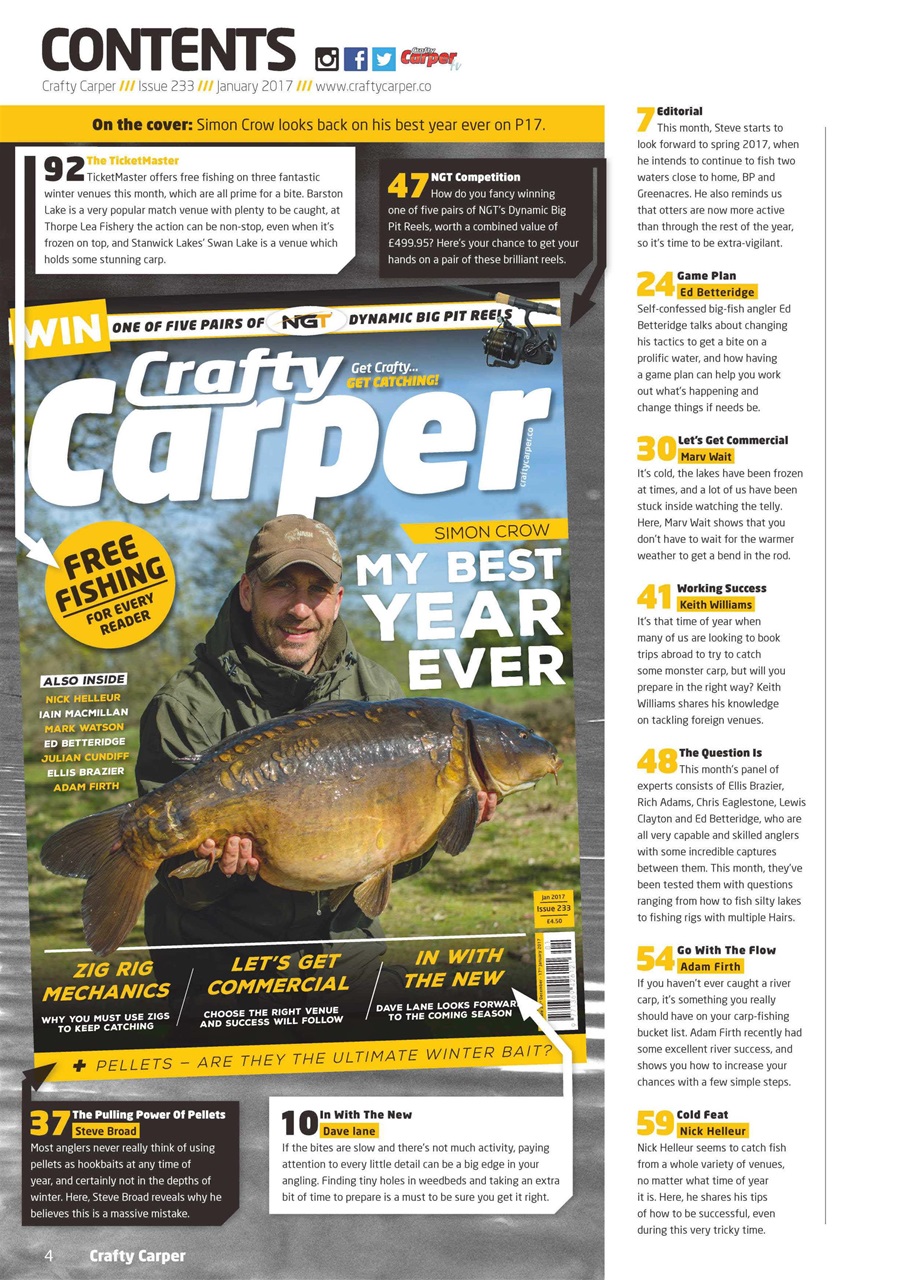Crafty Carper Preview Pages