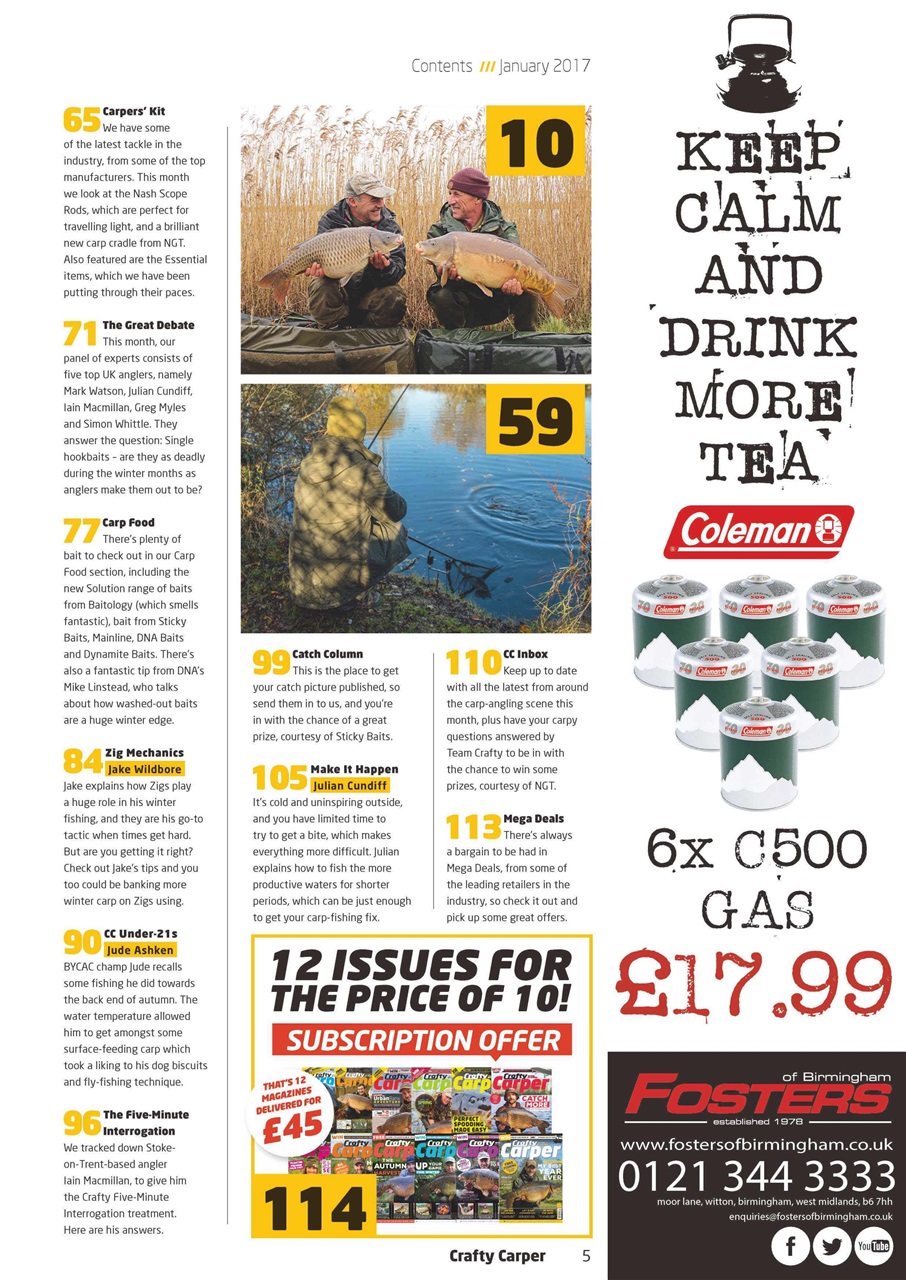 Crafty Carper Preview Pages