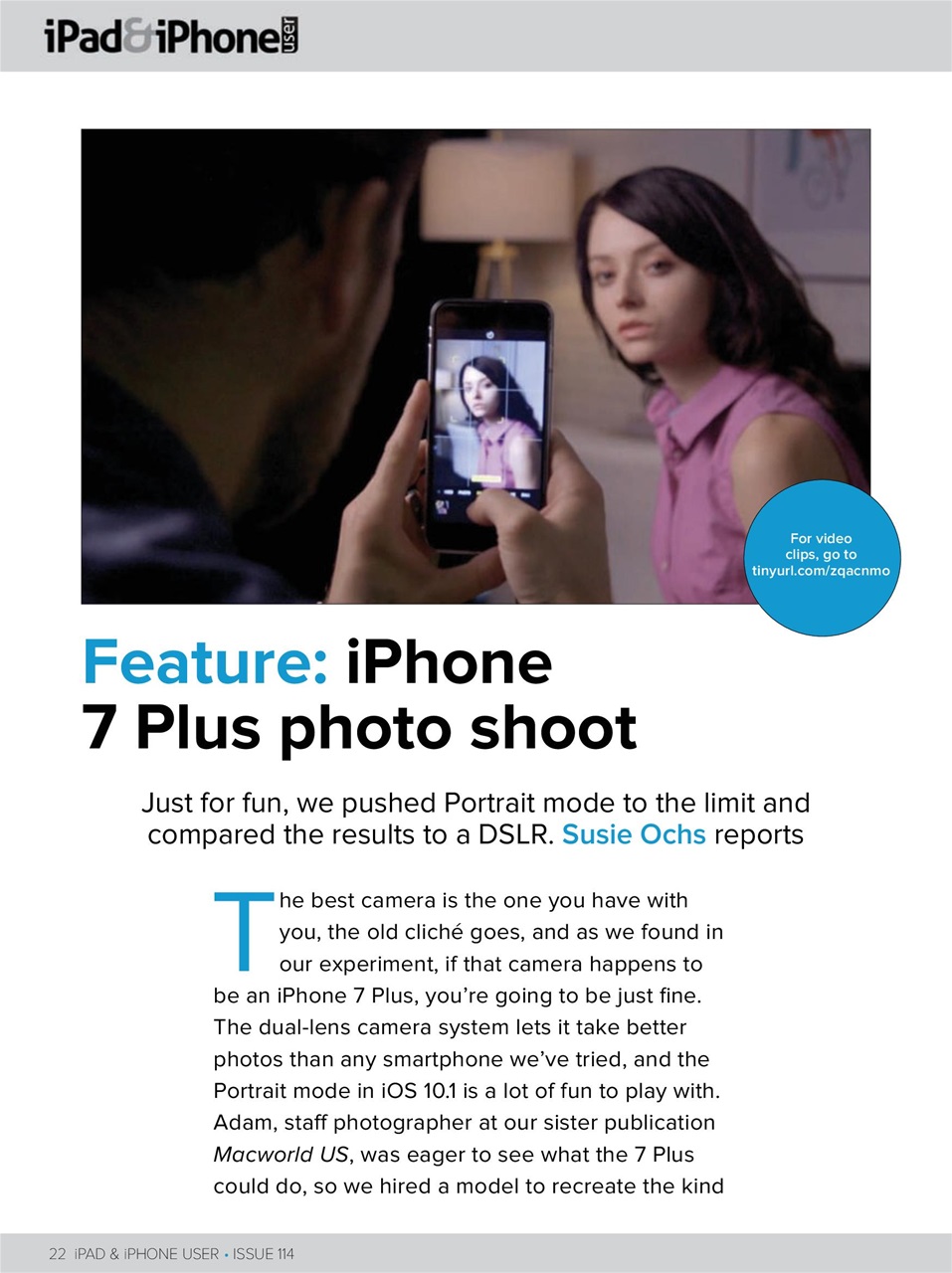 iPad and iPhone User Preview Pages