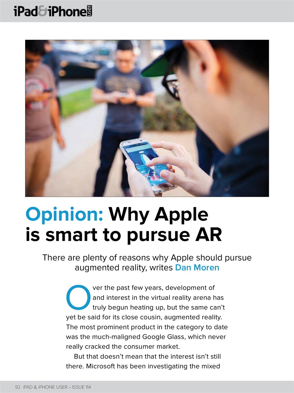 iPad and iPhone User Preview Pages