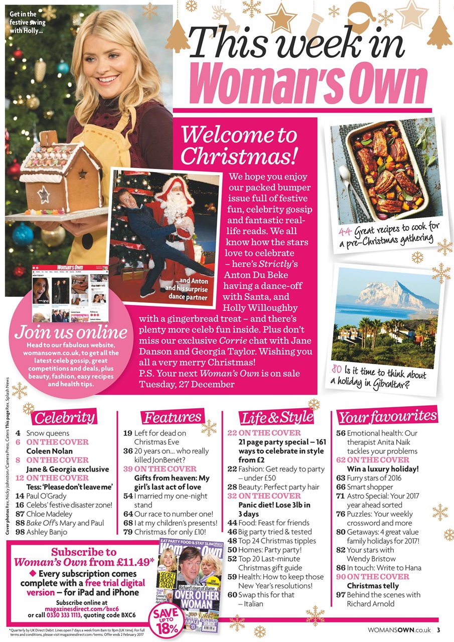 Woman's Own Preview Pages