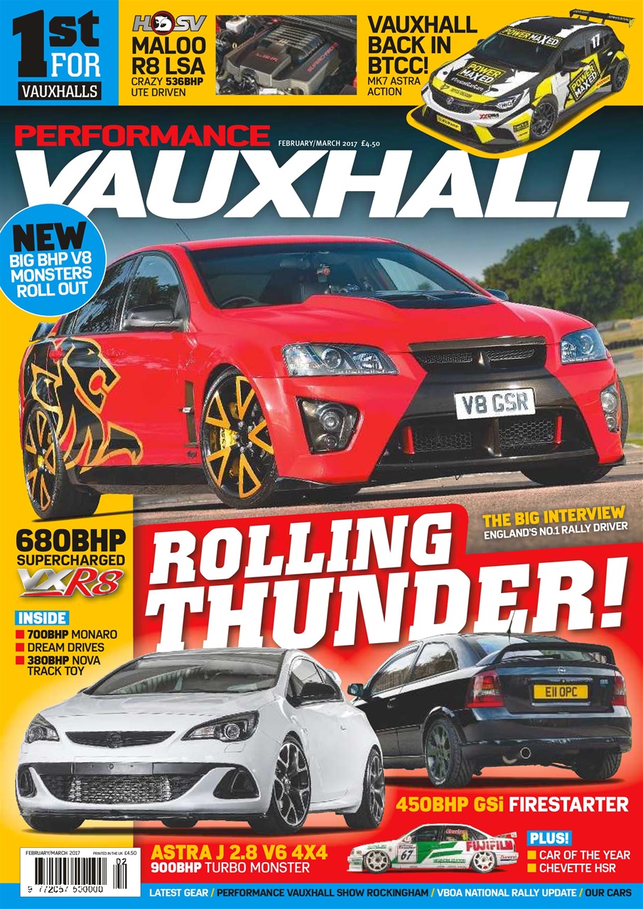 Performance Vauxhall Preview Pages