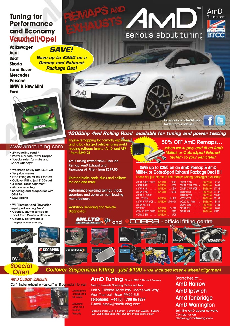 Performance Vauxhall Preview Pages