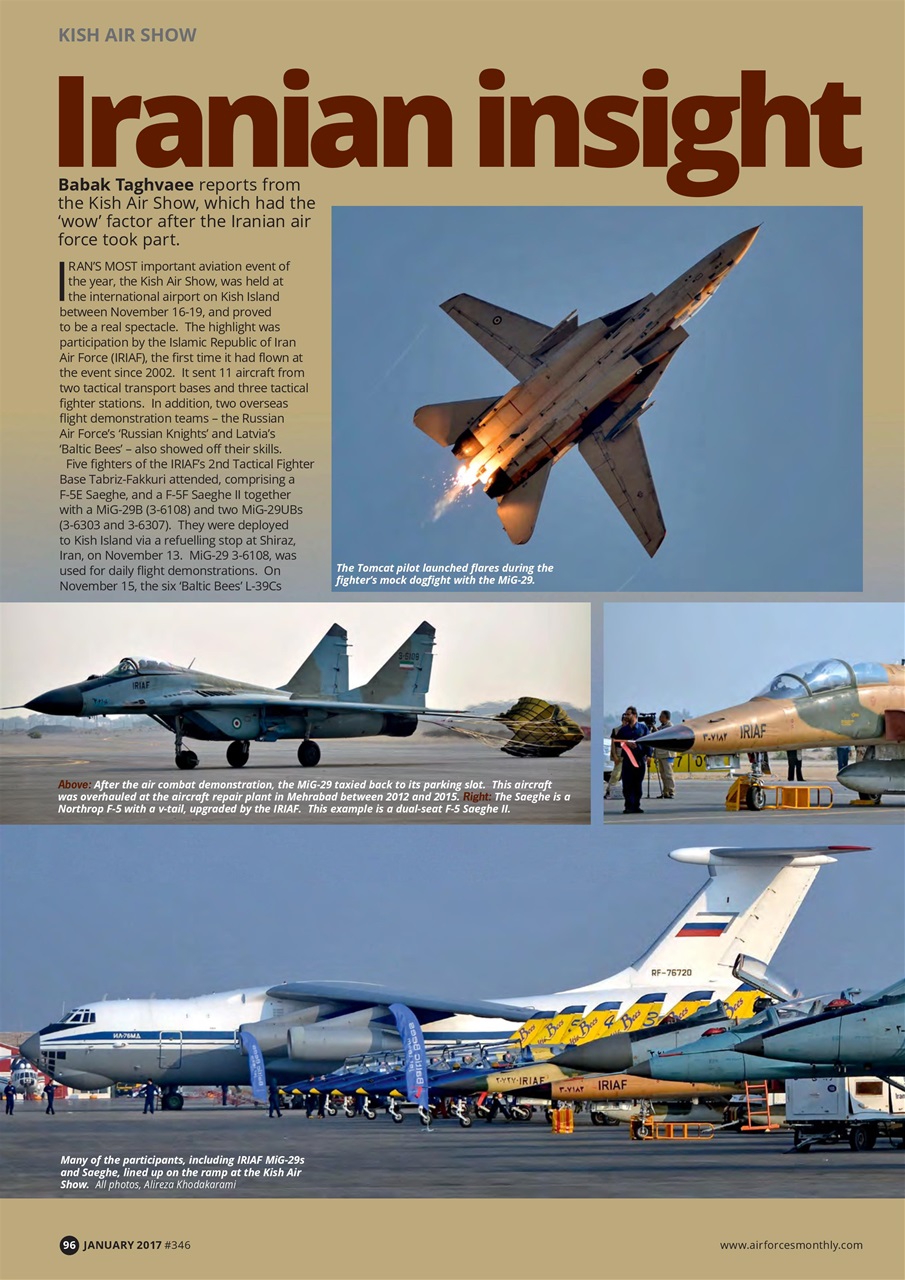 AirForces Monthly Preview Pages