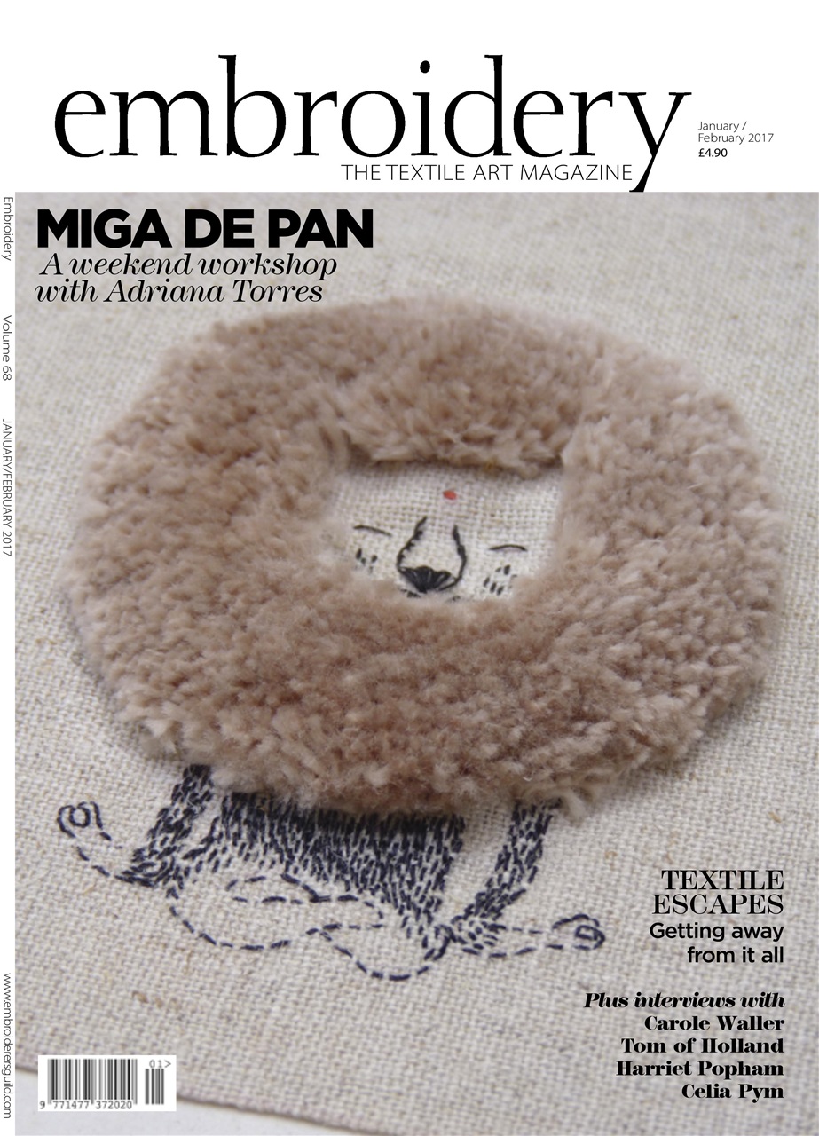 Embroidery Magazine Preview Pages